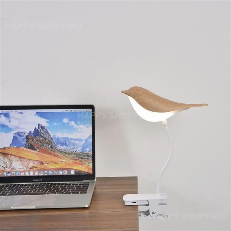 

Светодиодная настольная лампа в форме птицы, складной светильник для чтения и обучения, освещение для дома