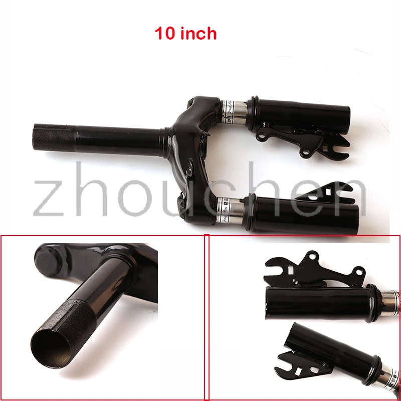 

Гидравлическая Передняя вилка для передней подвески 10 дюймов, фиксированный стержень для электрического скутера, может быть установлен с ч...