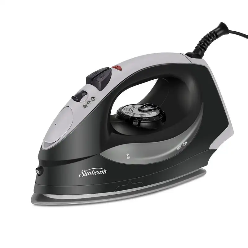 

Classic Steam Iron with Shot of Steam Feature, Black and Grey Finish