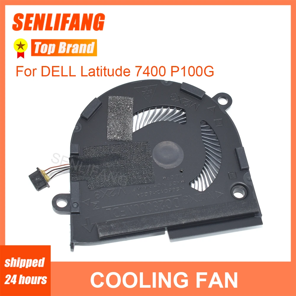 Для Dell Latitude 14 7400 P100G New Fan 0HCYN0 NS65C12 EG50040S1-CF10-S9A DC28000NFSL DC5V 0.50a CPU Cooler 4-линейный