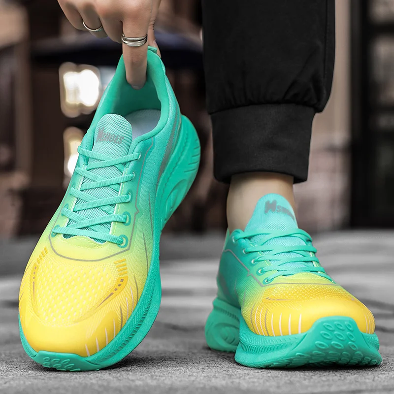 NEW 39-44 Anti-Slip Breathable Men's Casual Sneakers Adult Teenagers Outdoor Running Shoes Walking Shoes School Sports Shoes