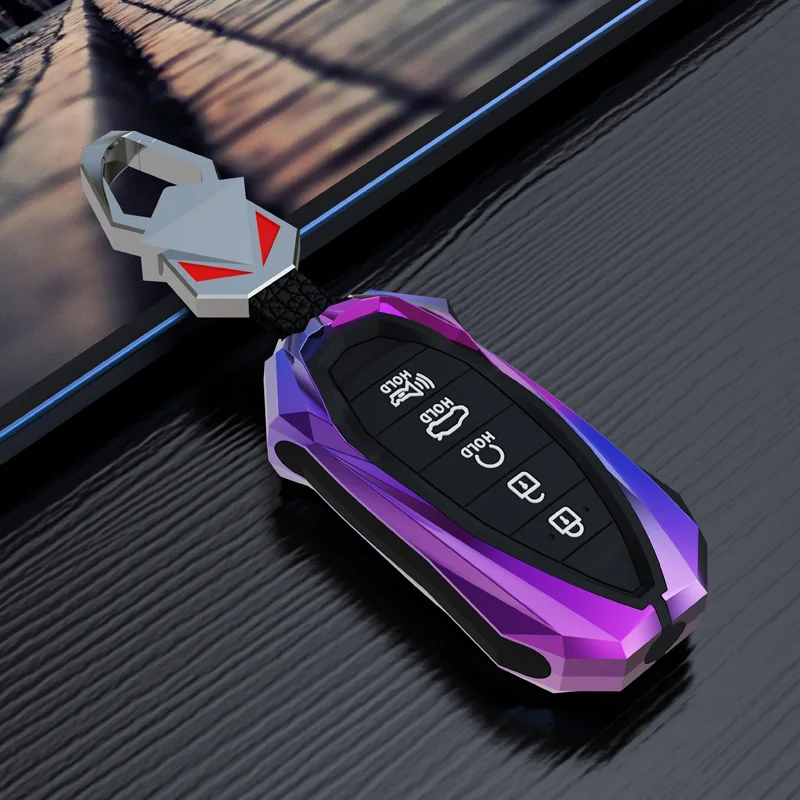 

Для Hyundai Palisade Limited 2020 Palisade SEL 2023 Elantra Sel Elantra Santa Fe Veloster 5 бутылок из сплава, чехол для автомобильного ключа