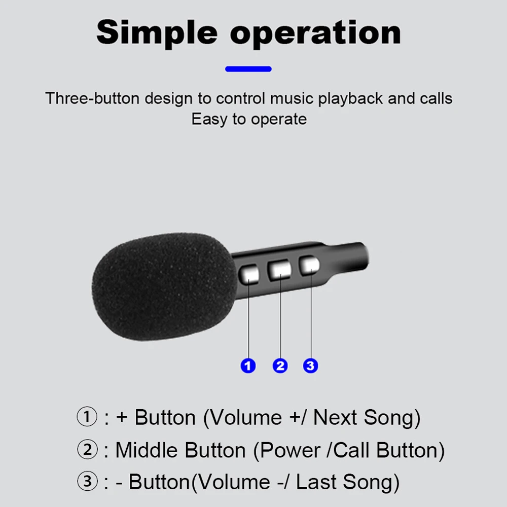 Bluetooth-гарнитура для мотоциклетного шлема с поддержкой Bluetooth 5 0