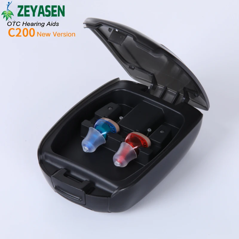 

Rechargeable Hearing Aid Mini Invisible Digital cic Adjustable Tone Sound Amplifier Portable Deaf Elderly digital Hearing Aids