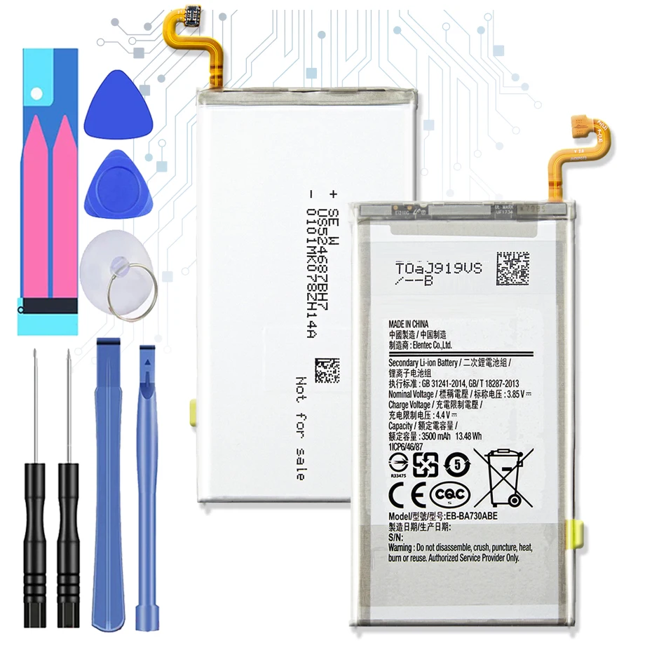

For SAMSUNG Replacement Phone Battery 3500mAh EB-BA730ABE For Samsung Galaxy A8 PLUS A8PLUS A 8 PLUS 2018 A730 A730F Batteries