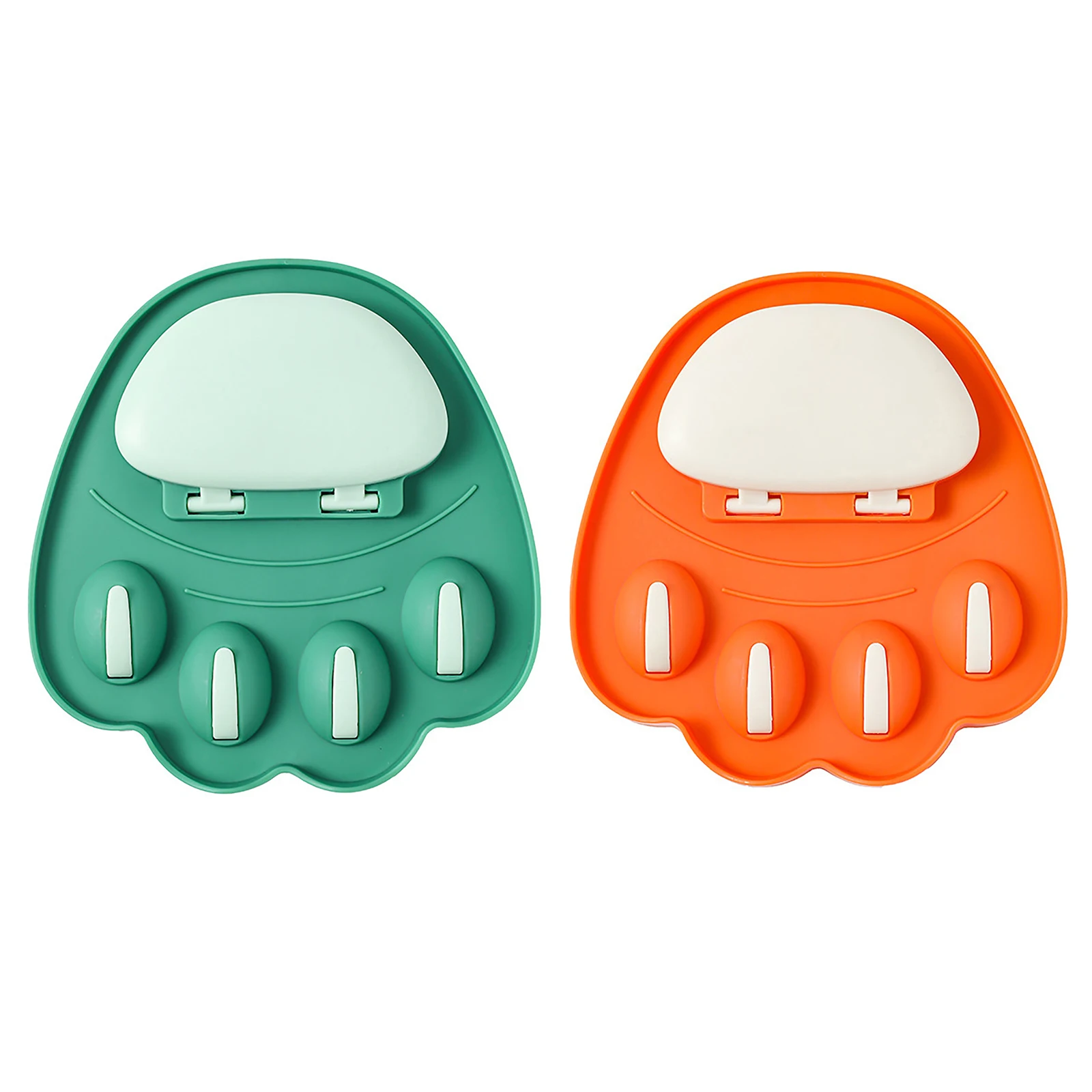 

Wall Mount Pot Lid Organizers Pan Cover Racks with Hanging Hooks Multi-use Kitchen Cookware Utensil Storage Hold