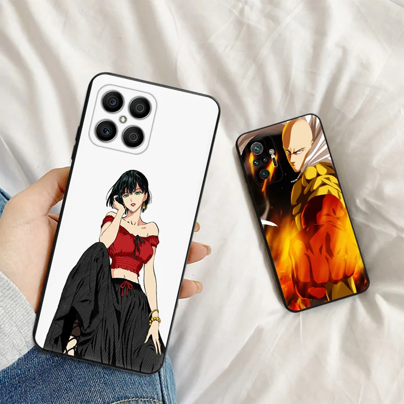 Мягкий противоударный чехол для телефона Honor X7b X6 70 90 X8 b X9A X9B Magic5 Pro X8A X6A One Punch Man