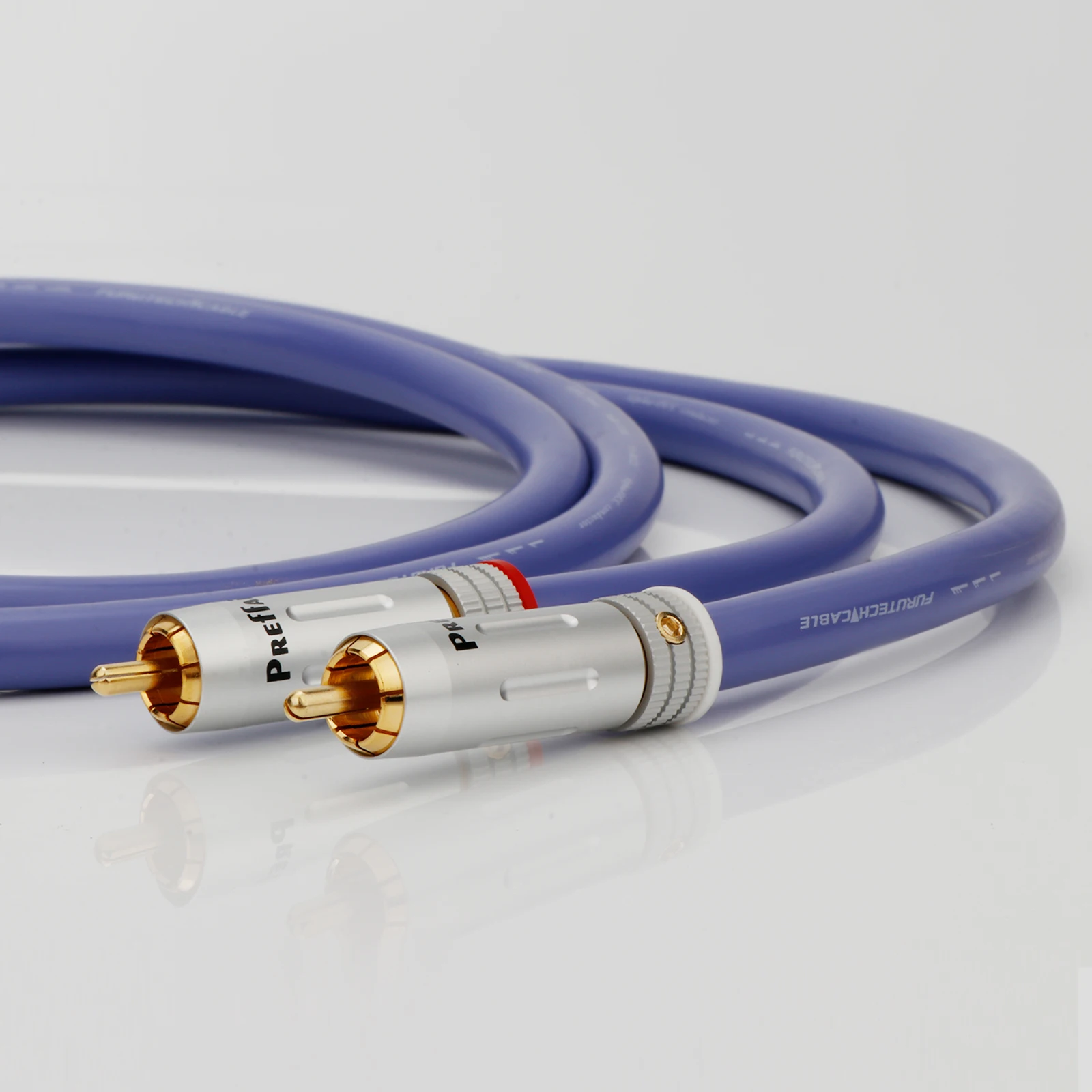 Кабель Furutech FA-aS22 OCC HiFi аудиосигнал RCA с позолоченной вилкой для усилителя мощности