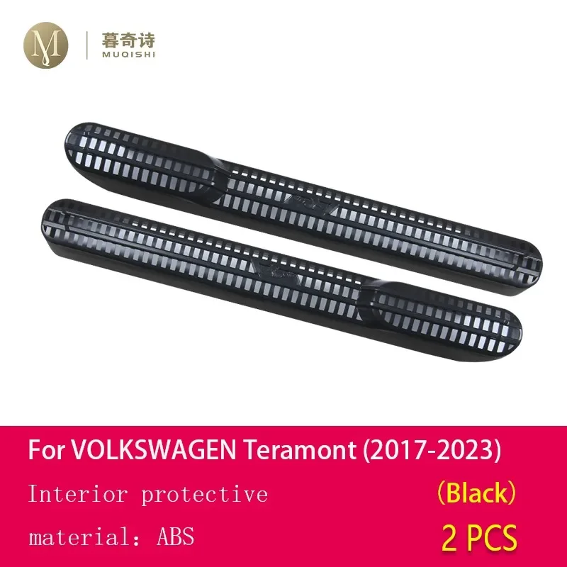 

Для VOLKSWAGEN Teramont 2017-2023 салон автомобиля вентиляционное отверстие для кондиционера защитная крышка вентиляционная крышка заднее сиденье противопыльные аксессуары