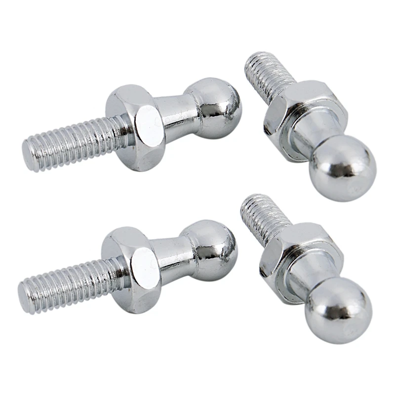 

4X 10Mm BALL STUD BOLT M6 For Gas Strut Struts Ball Ended Bolt Bonnet STD 001