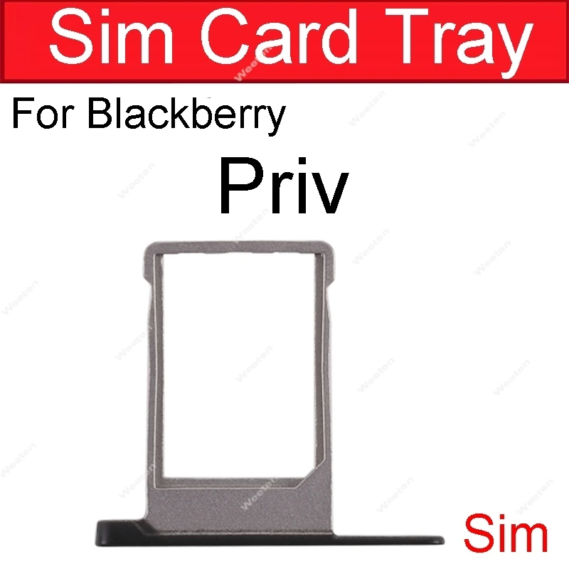 Держатель лотка для SIM-карты BlackBerry Priv адаптер слота Q20 запасные части ремонта