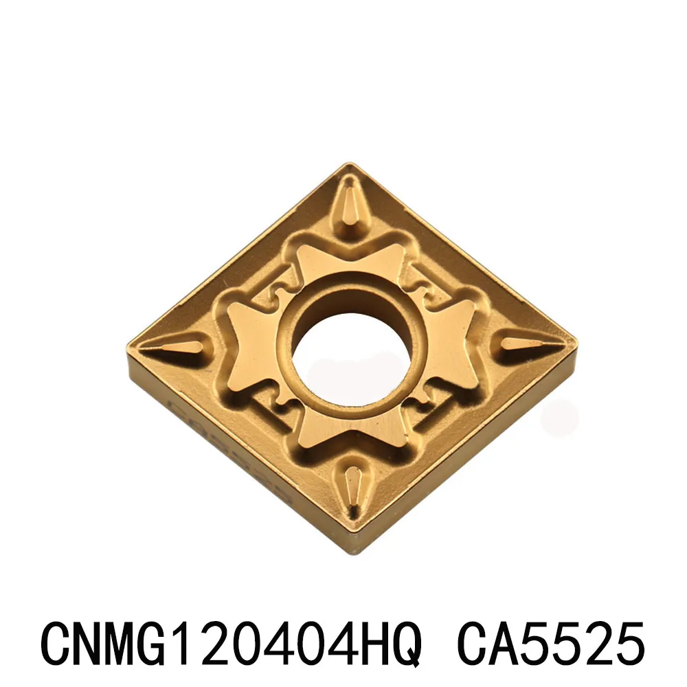 CNMG 120404 HQ CNMG432 CA5525 Обработка стали с непрерывным прерывом света твердосплавные