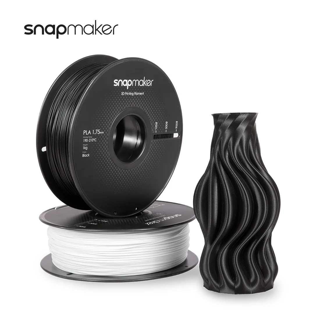 

Snapmaker PLA 3D Printer Filament 1.75MM 1KG Muti-Color 100% No Bubble Eco-friendly Printing Material For 3D Pen & Printers