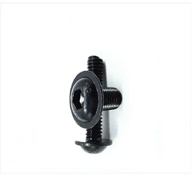 200 шт. M4 M5 M6 винты с полукруглой головкой и высокопрочные черные болты