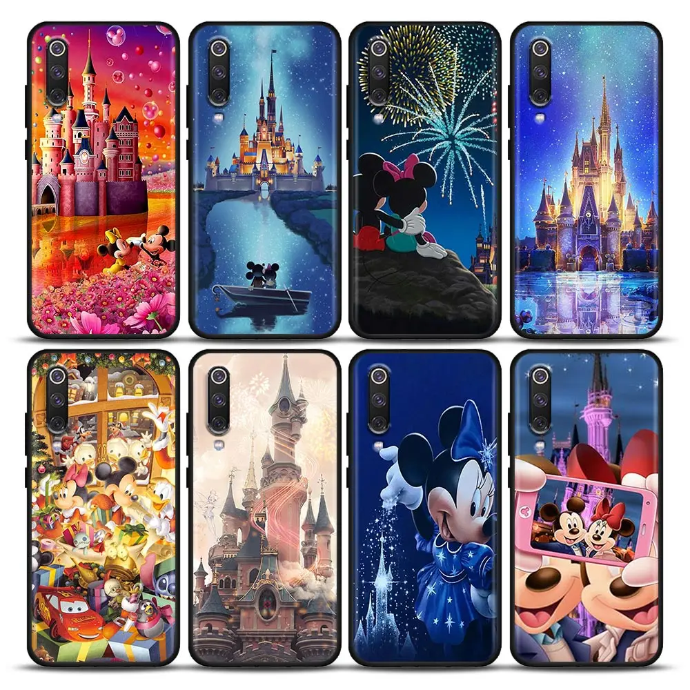 

Disney Mickey Minnie Castle Phone Case for Xiaomi A2 8 9 SE 9T 10 10T 10S CC9 CC9E Note 10 Lite Pro 5G Fundas Cases Coques Capa