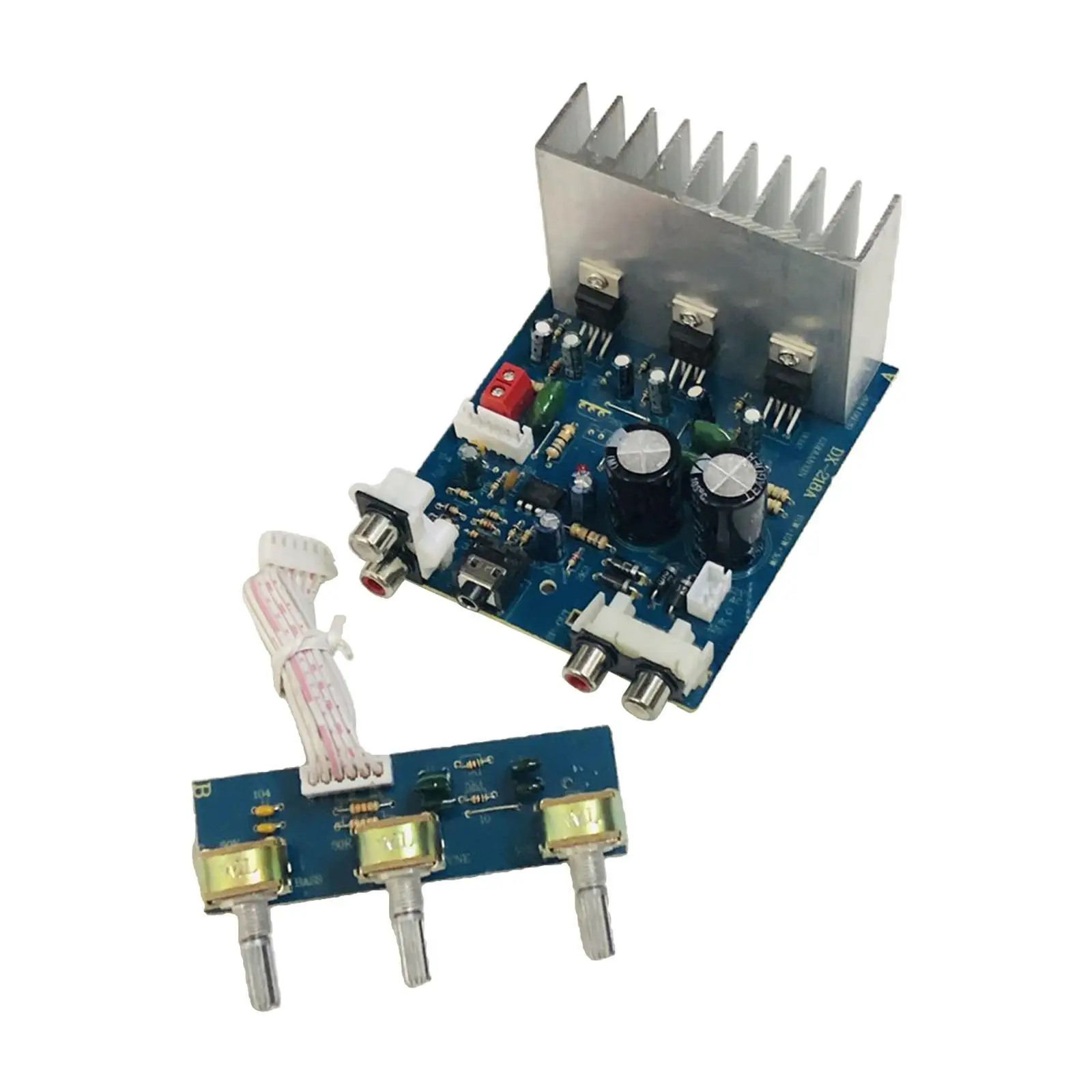 3-канальная Плата усилителя сабвуфера TDA2030 2 1 стерео аудио модуль 12 В