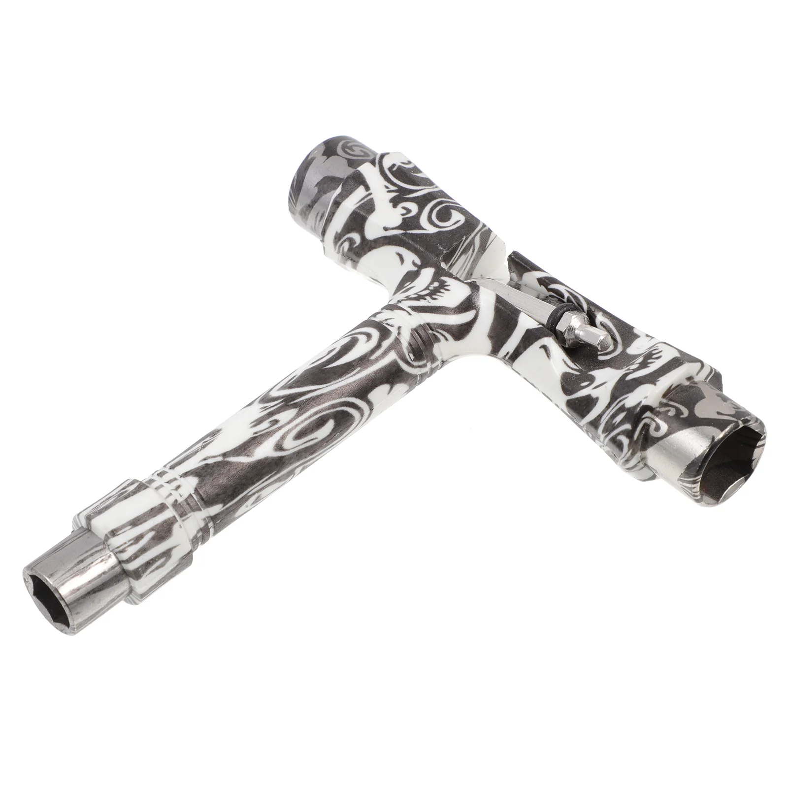 

1Pc Skateboard Tool Accessory Skateboard Wrench T-type Tool for Skateboard Outdoor Home Skating