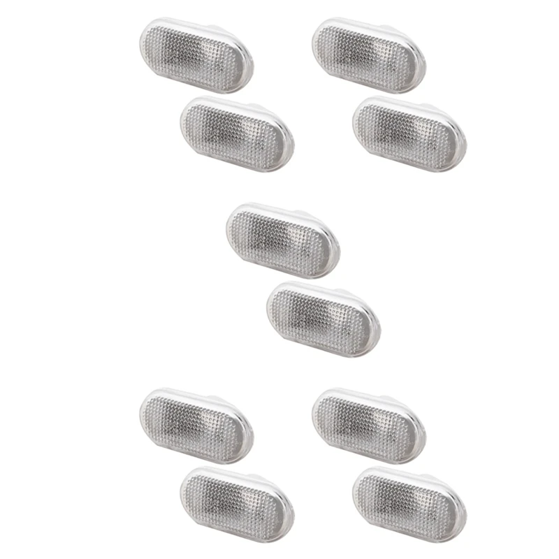 10X автомобильный боковой маркер фонарь ретранслятор индикатор лампы для Nissan Tiida