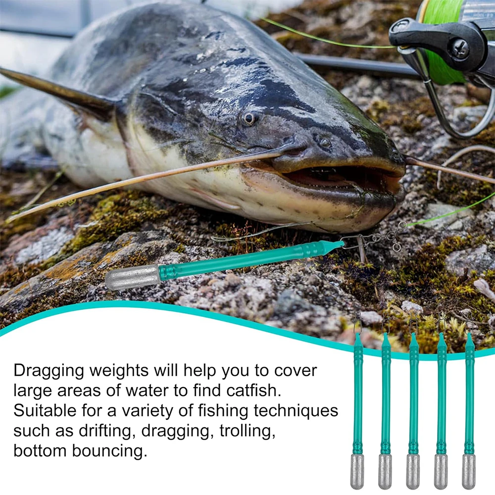 2 шт. грузила без зацепок для снизу прыгающие ловли сома скользящая палочка