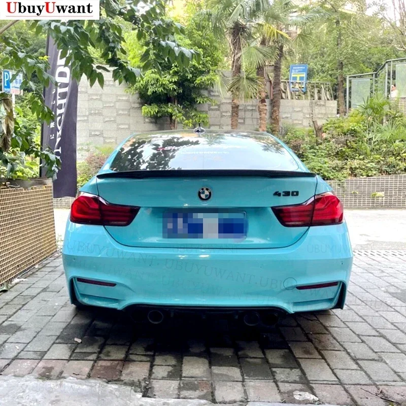 Спойлер P STYLE для BMW F36 GRAND COUPE 4-дверный 420i 425i 428i 2013-2019, задний спойлер на крышку багажника из ABS-пластика (art.: 3920d9cbda889) - 3920d9cbda889