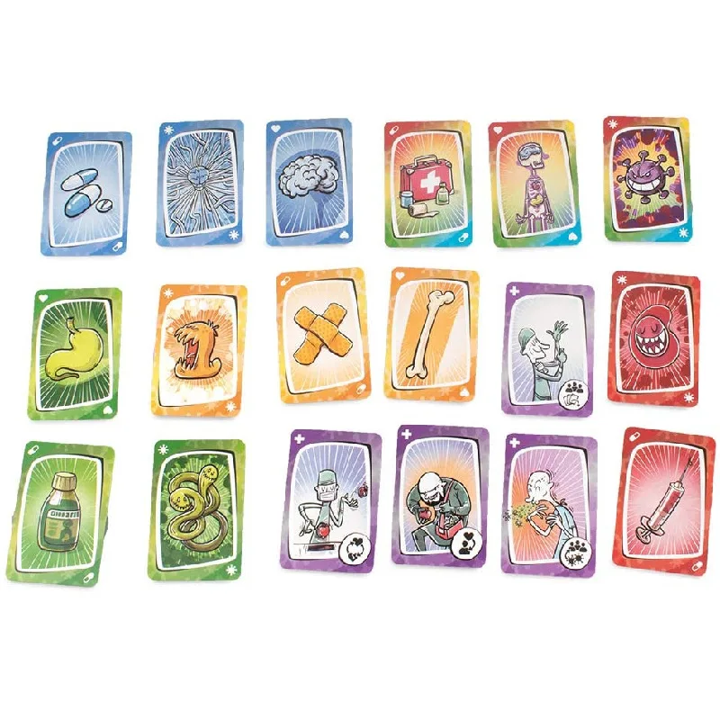 Настольная игра с вирусом веселая карточная испанская английская французская