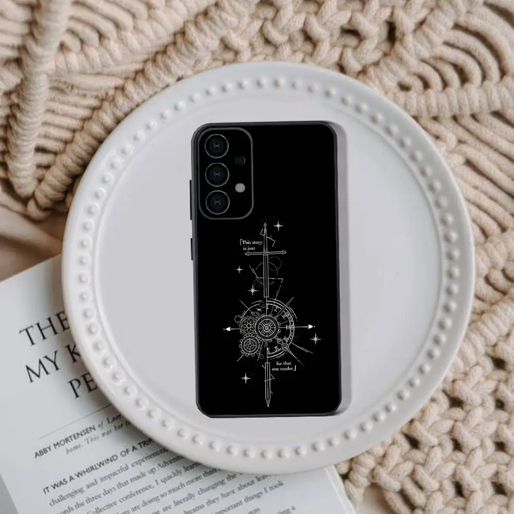 Фото Чехол для телефона O-Omniscient Reader Viewpoin для Samsung Galaxy A73,31,32,72,41,53,52,71,22,5G, Note, J7,8,9, мягкий черный чехол №4