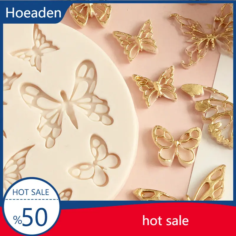 

Butterfly Fondant Silicone Mold Sugarcraft Wedding Cake Decorating Tools Resin Chocolate Molds