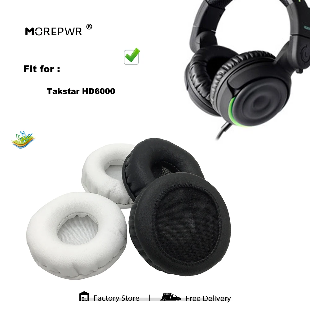 

Replacement Ear Pads for Takstar HD 6000 HD6000 HD-6000 Headset Parts Leather Cushion Velvet Earmuff Earphone Sleeve Cover