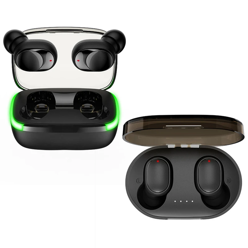 

Y60 Fone Bluetooth Earphones 5.1 TWS Wireless Headphones with LED Display Stereo Headset Touch Control Earbuds Noise Reduction