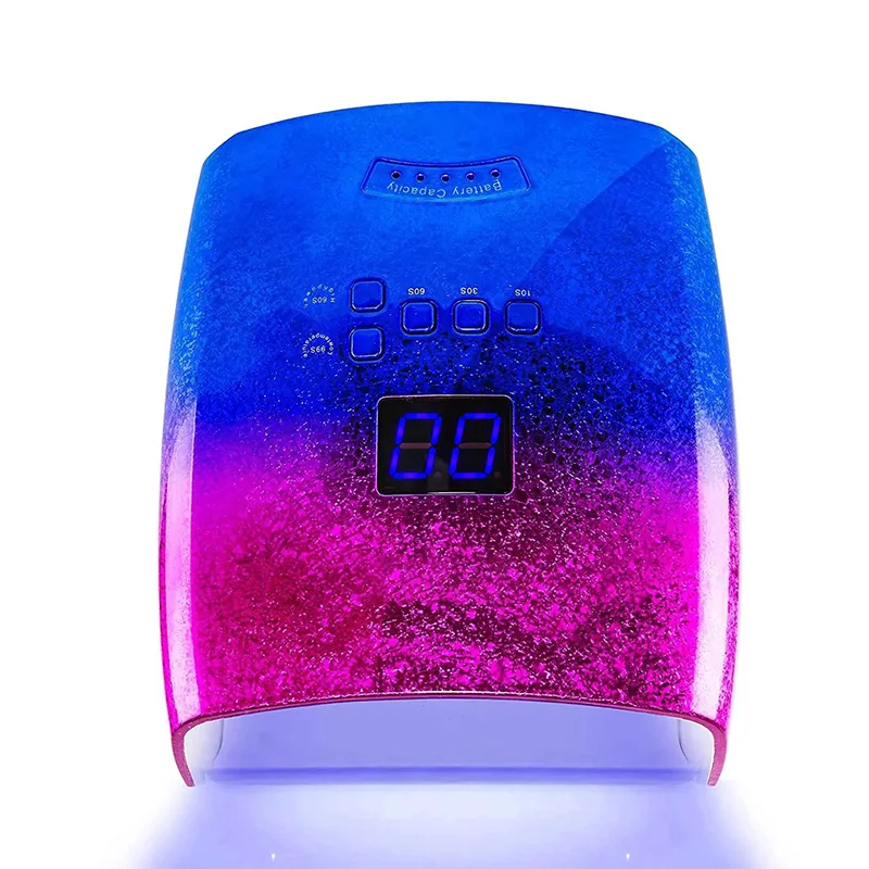 

SUNUV 7800mAh Rechargeable Nail Lamp Wireless Gel Lacquer Dryer Manicure Machine LED Light for Nails Cordless Nail UV LED Lamp