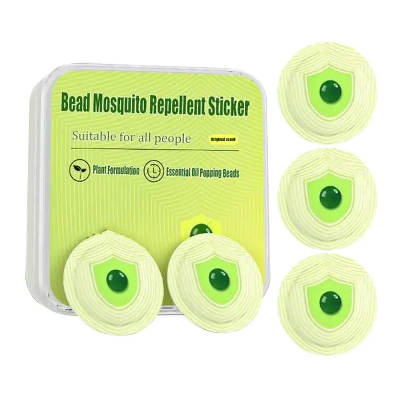 

Gnat Stickers For Kids 24-hour Protection Fly Gnat Sticker Non-marking Strong Stickiness Essential Oil Repeller Sticker