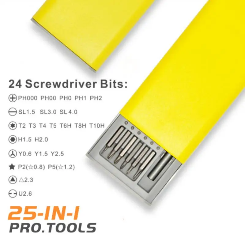 

Набор отверток, прецизионные магнитные насадки для отверток, Torx Hex бит Phillips, ремонтные инструменты для часов, телефонов, компьютеров, планше...