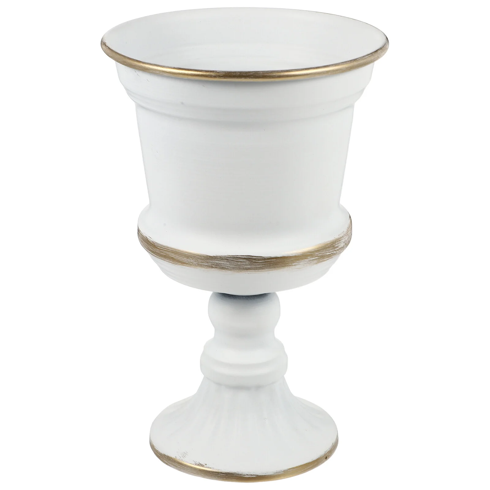 

Flowerpot Desktop Ornament Country Wedding Decorations Garden Container Outdoor Tabletop Household Roman Column Arranging