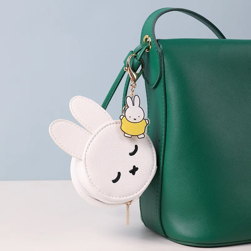 Женский кошелек Miffy с подвеской украшение для хранения наушников праздничный