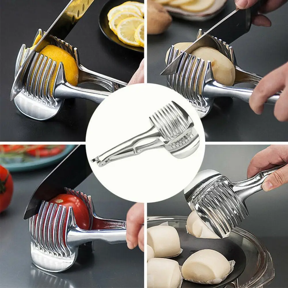 

1PCS Kitchen tool cut lemon kitchen utensils food clip tool divider slicing fruit lemon cut multifunctional household W4N9
