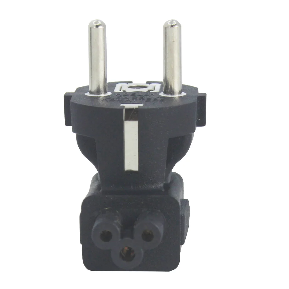 

EU AC power plug adapter converter EU Mains Power Cable plug adapter EU PLug to IEC320 C5 adapter EU plug to IEC C7 plug adapter