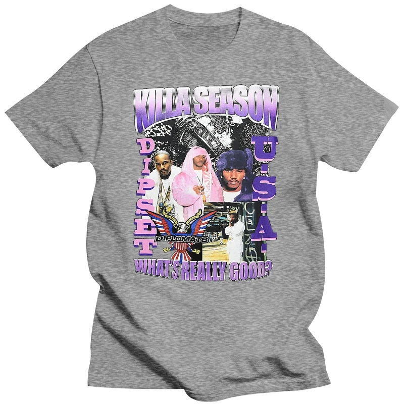 Cam'Ron Camron Розовая меховая рубашка Dipset Killah с короткими рукавами размер S - 2XL