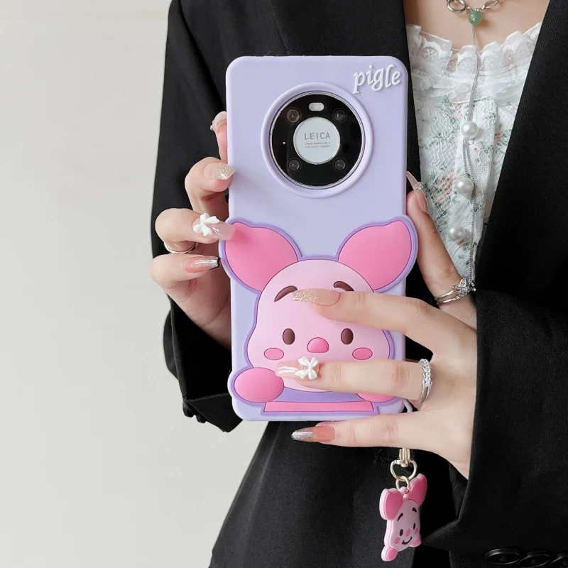 

Disney Piglet Pig For Huawei Honor 9 20 30 Pro V30pro 50SE 50 60 Enjoy 9 10 20 Plus Pro Cover