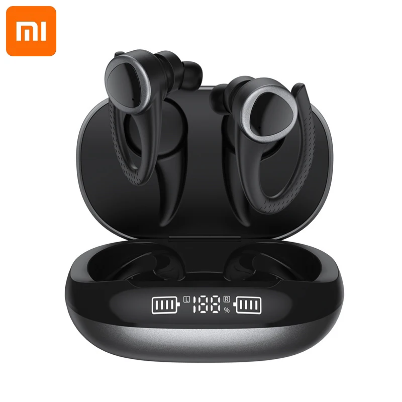 

Xiaomi TWS Earphone Wireless Ear Hooks Bluetooth Headphones Noise Cancelling Stereo Music Earbuds Waterproof Headsets for Phone