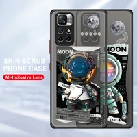 eyes mechanical astronaut cell soft edge fashion case cover for xiaomi redmi note 8 9 10 11 9a 11s pro 5prime 7 4 9s 3 5g 6 5