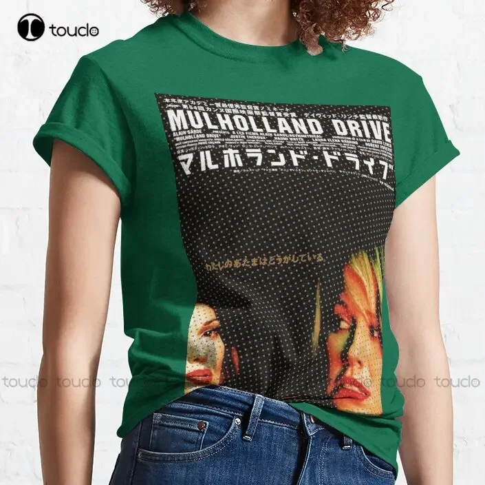 Классическая футболка Mulholland Drive на заказ для взрослых и подростков унисекс