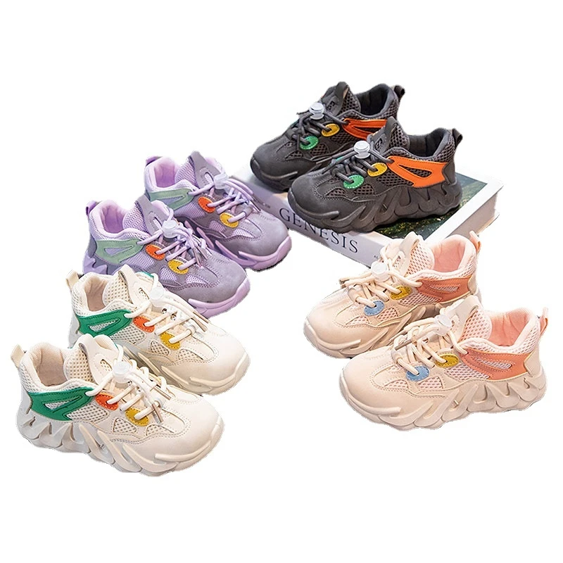 

Детская Повседневная дизайнерская Нескользящая спортивная обувь для мальчиков и девочек износостойкие кроссовки для бега детская обувь с мягкой подошвой