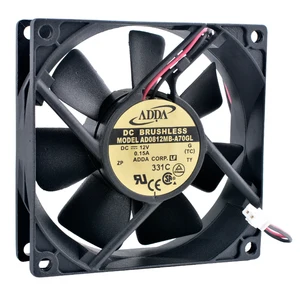 AD0812MB-A70GL 8cm 80mm fan 80x80x25mm DC12V 0.15A 2pin 2440rpm Dual ball bearing axial fan cooling fan for chassis power supply