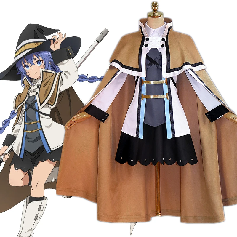 

Mushoku Tensei Jobless Reincarnation Cosplay Roxy Migurdia Costume Women Girls Cloak Outfit For Halloween Carnival