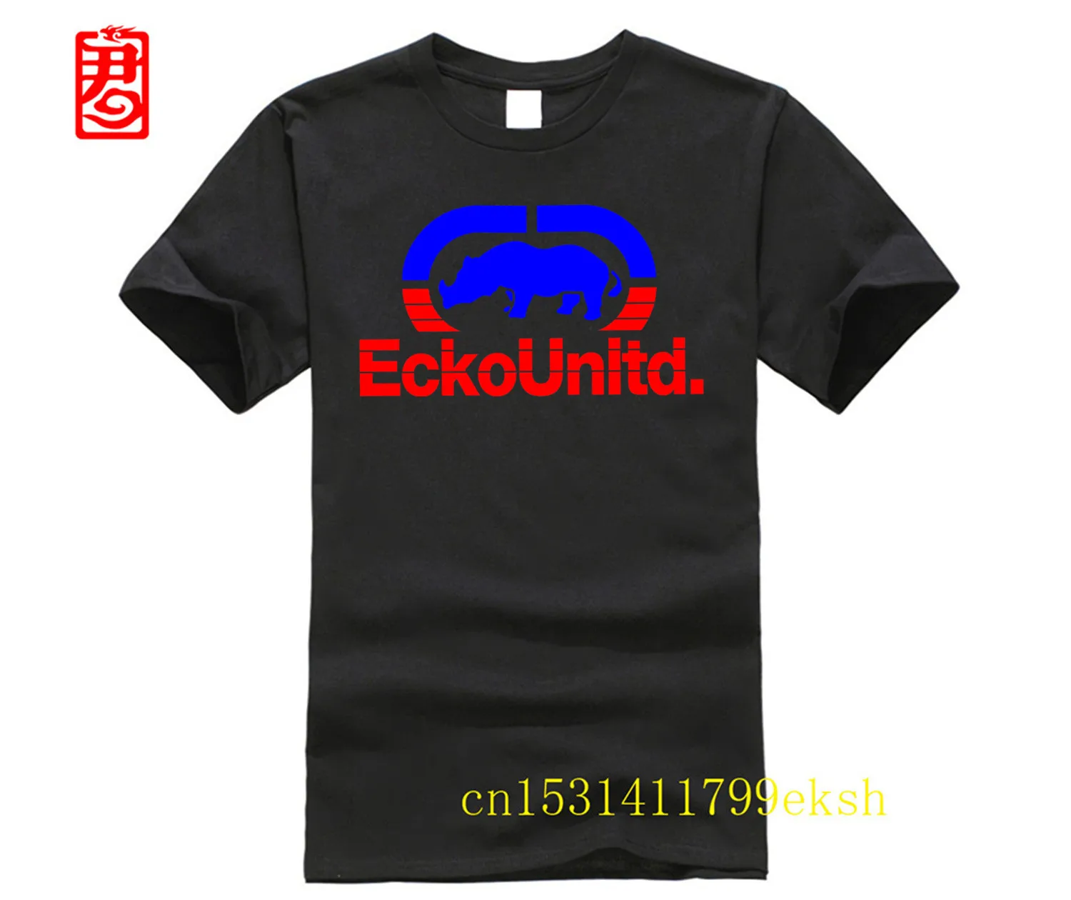 Фото Ecko_Unltd футболка с круглым вырезом и коротким рукавом, модная брендовая футболка, бесплатная доставка, футболка для мальчиков XS-XXL №2