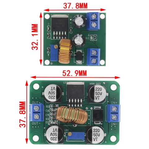 DC-DC 3V-35V to 4V-40V Step Up Power Module Boost Converter 12v 24v Converter 12v to 5v DC DC Voltage Converter 12v to 19v