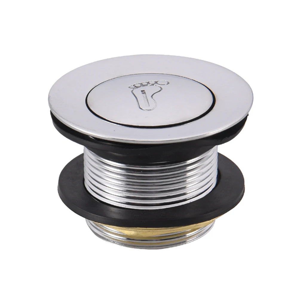 

Accessories Pop Up Drain Waste Drain Multi-layer Plug Water-tight Seal 1 Pc Alloy+Brass+Plastic Bathroom Bathtub Drain