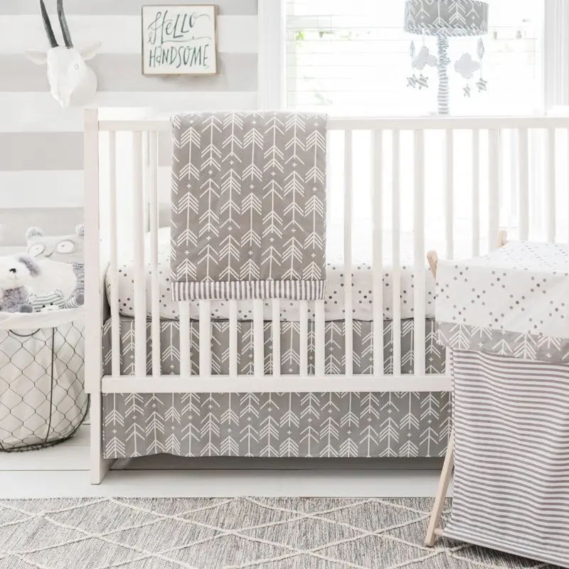 

Little Explorer 3 Piece Crib Bedding Set by