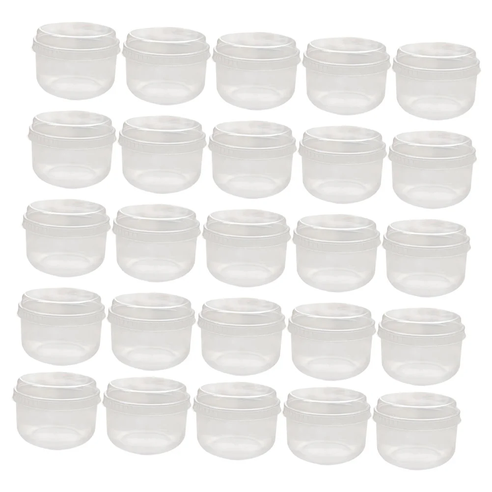 

Cups Cup Dessertpuddinglid Clear Lids Pots Fruit Containers Baking Disposable Ramekin Yogurt Cheesecake Reusable Beaker