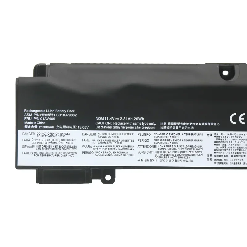Оригинальный аккумулятор ThinkPad T460S T470S 01AV405 00HW024 00HW022